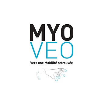 Diapo 2 : Logo du projet Myo Veo.