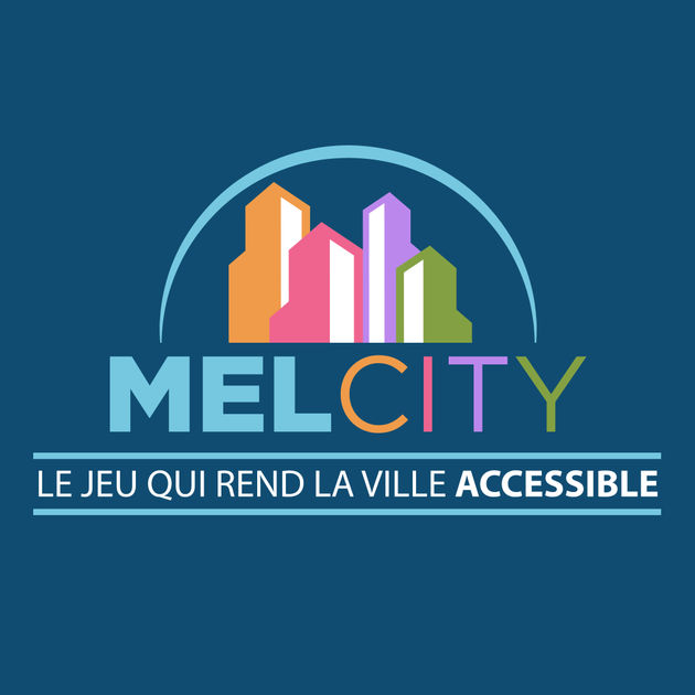 Diapo 2 : Logo de l'application Mel City.