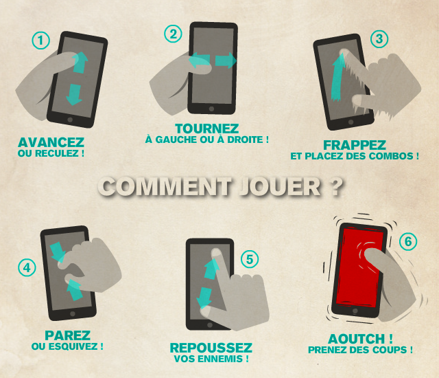 Diapo 4 : Notice d'utilisation du jeu avec son smartphone