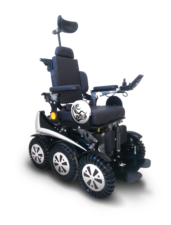 Diapo 4 : Image du fauteuil Magix de New Live vu de côté