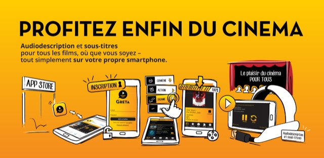 Diapo 4 : photos de plusieurs téléphones ayant ouvert l'application greta