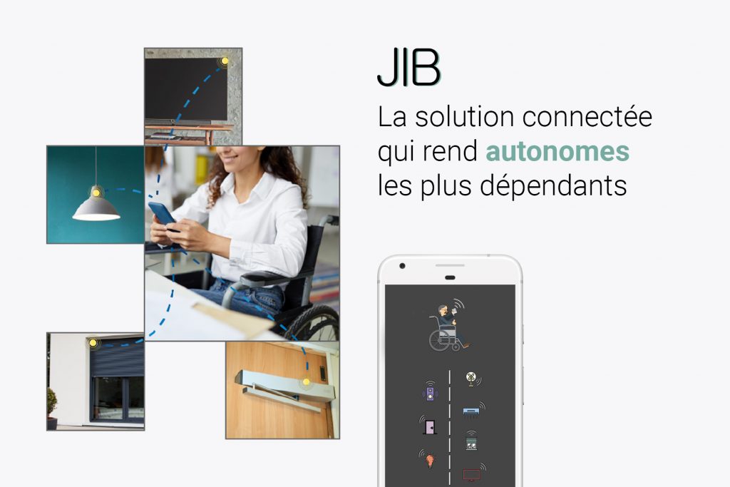 Diapo 2 : jib smart home la solution connectée qui rend autonome le splus dépendants