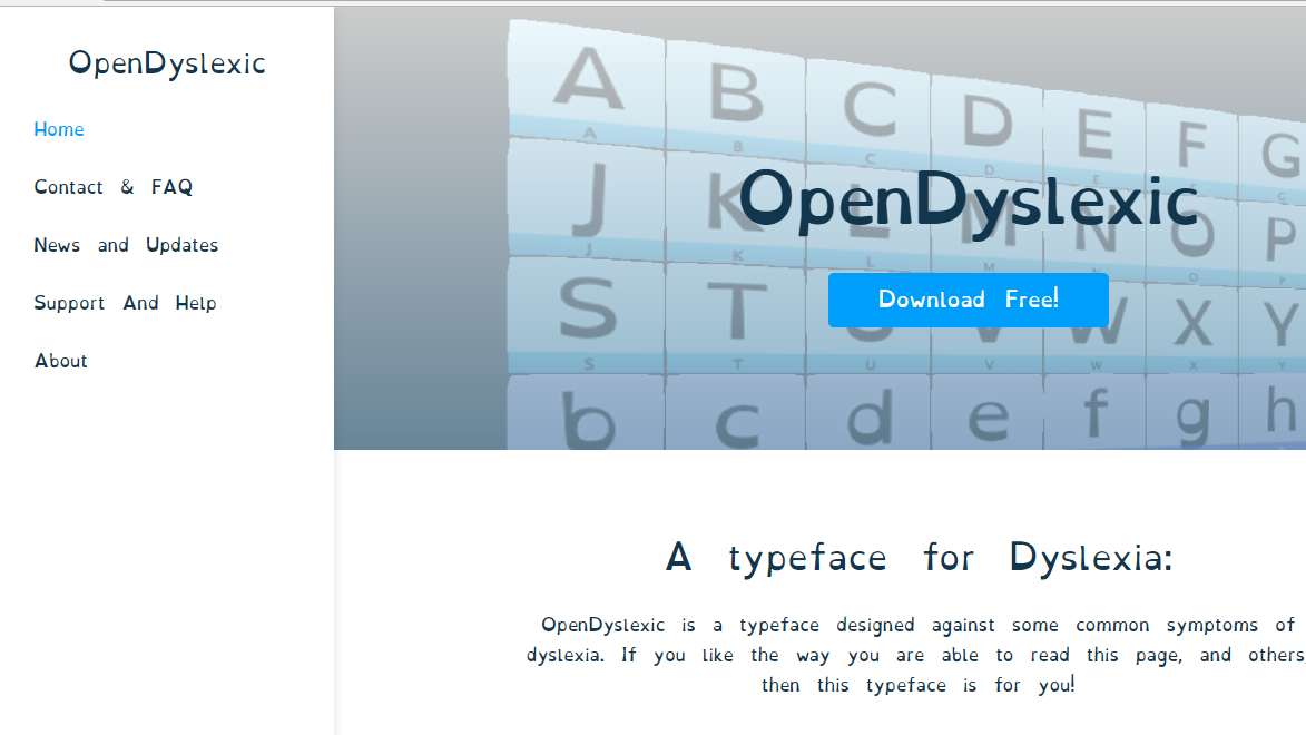 OpenDyslexic Le Comptoir des Solutions