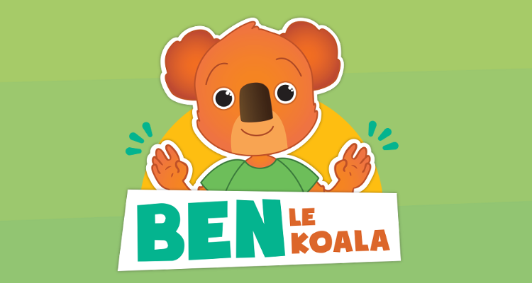 Diapo 2 : image représentant ben le koala