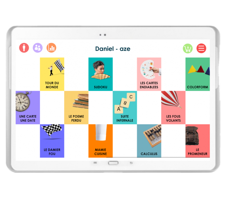 Diapo 3 : interface du jeu joe