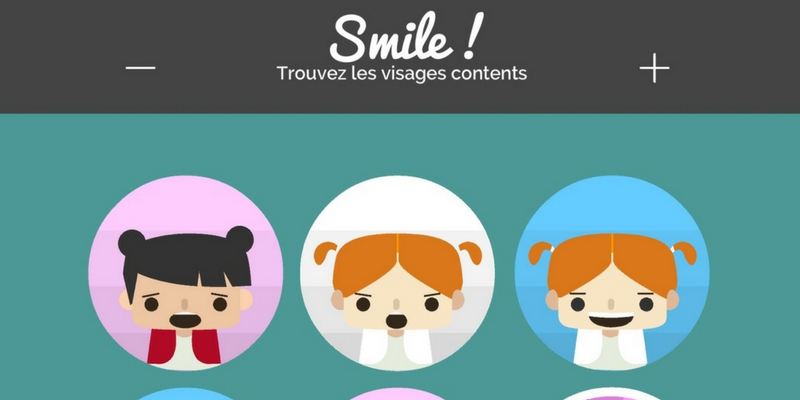 Diapo 3 : smile visages contents