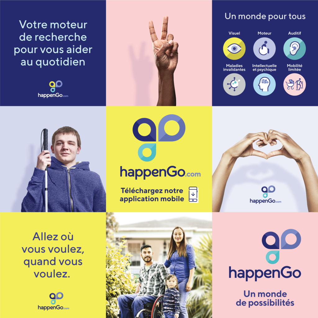 Diapo 2 : une affiche de HappenGo