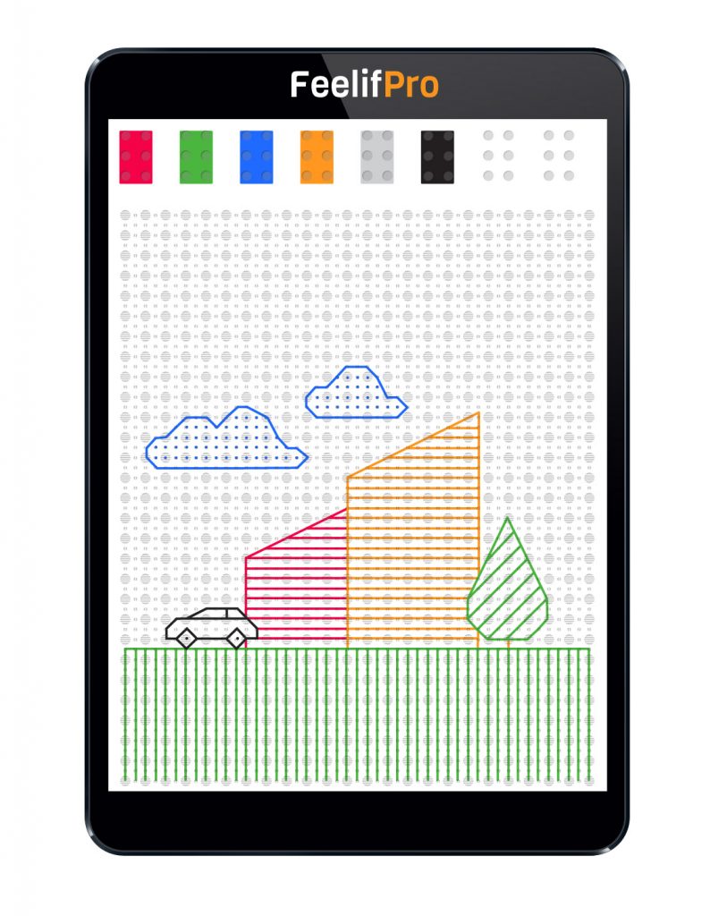 Diapo 3 : photo qui représente la tablette feelifpro