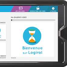 Image de l’application Logiral sur une tablette