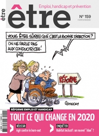 Une du numéro 159 du magazine "Être". Numéro sur les annonces faites pour l'année 2020.