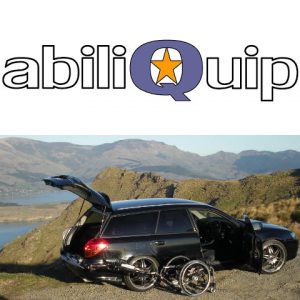 Logo Abiliquip et une voiture avec le dispositif