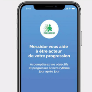 Page d’accueil de l’application Verry’Appli