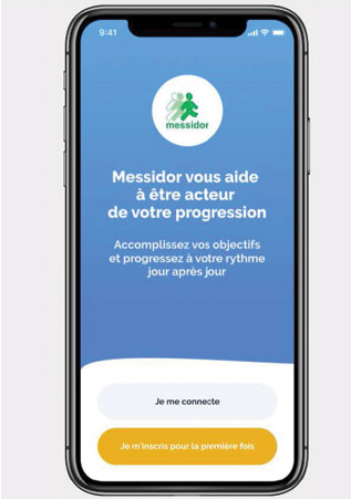 Diapo 2 : Page d'accueil de l'application Verry'Appli