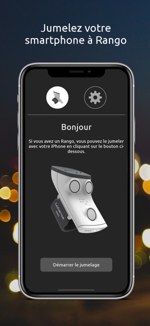 Diapo 4 : Rango jumelé à un smartphone